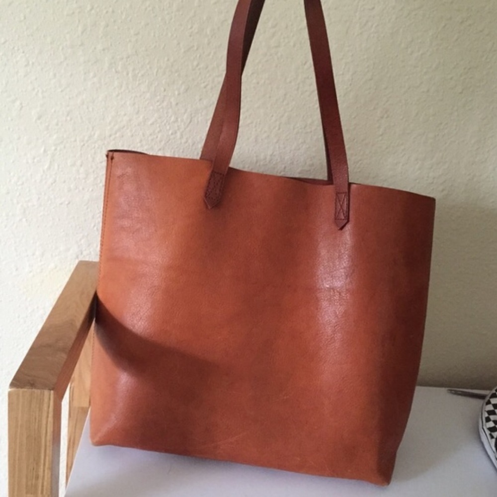 MADEWELL brown tote